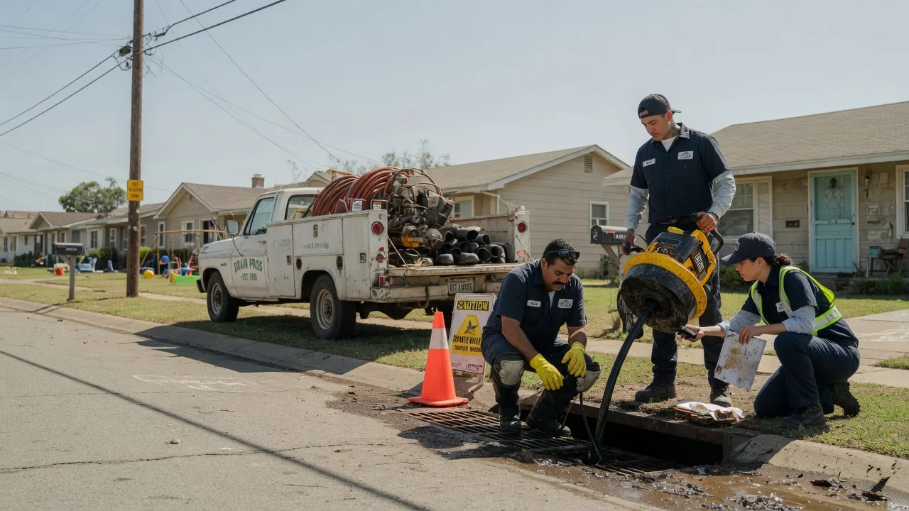 Drain Cleaning in Lost Springs, KS near me